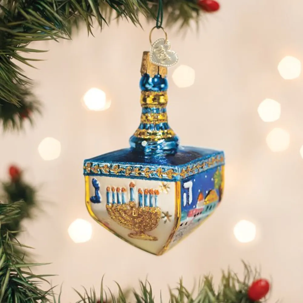 Best Old World Christmas Hanukkah Dreidel Ornament