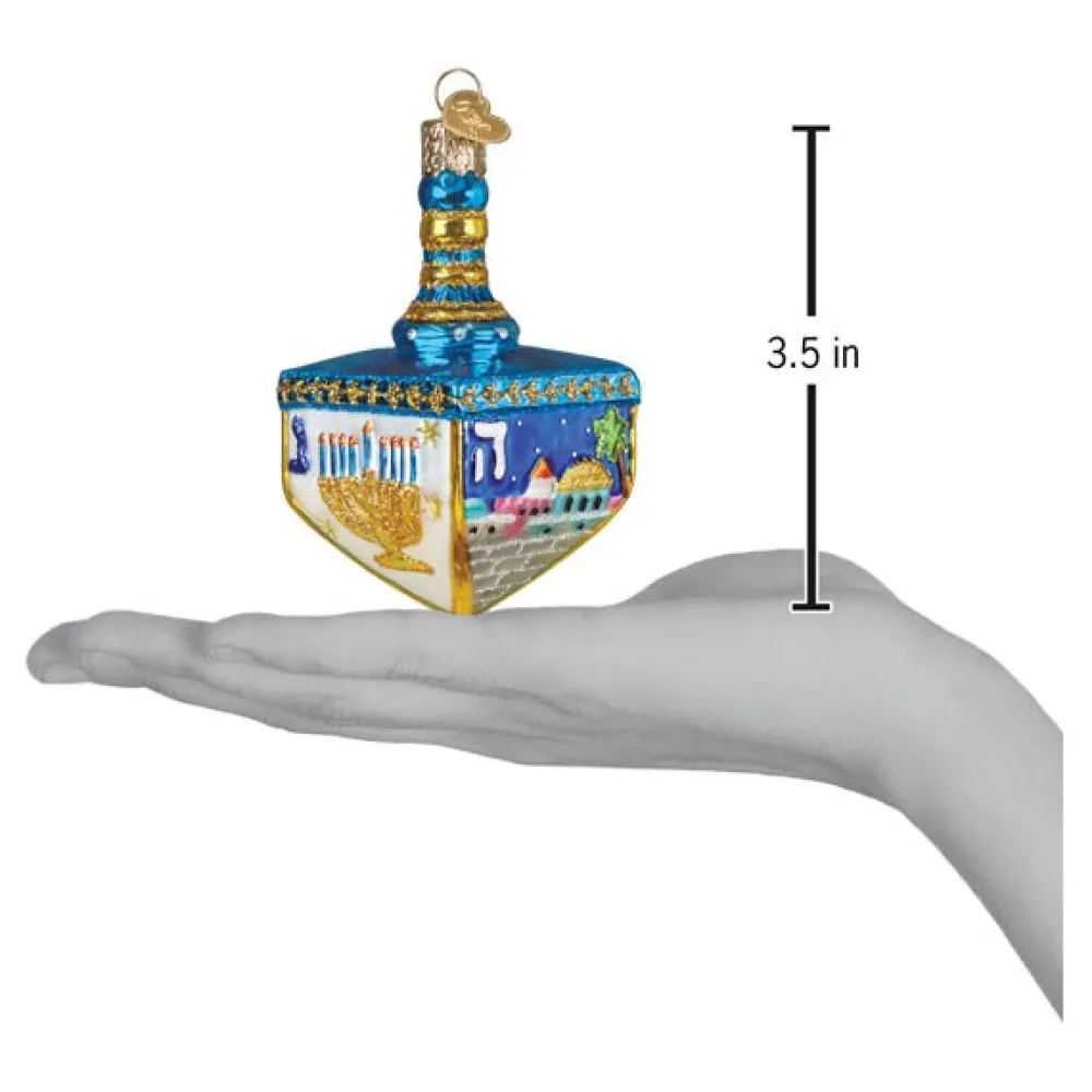Best Old World Christmas Hanukkah Dreidel Ornament