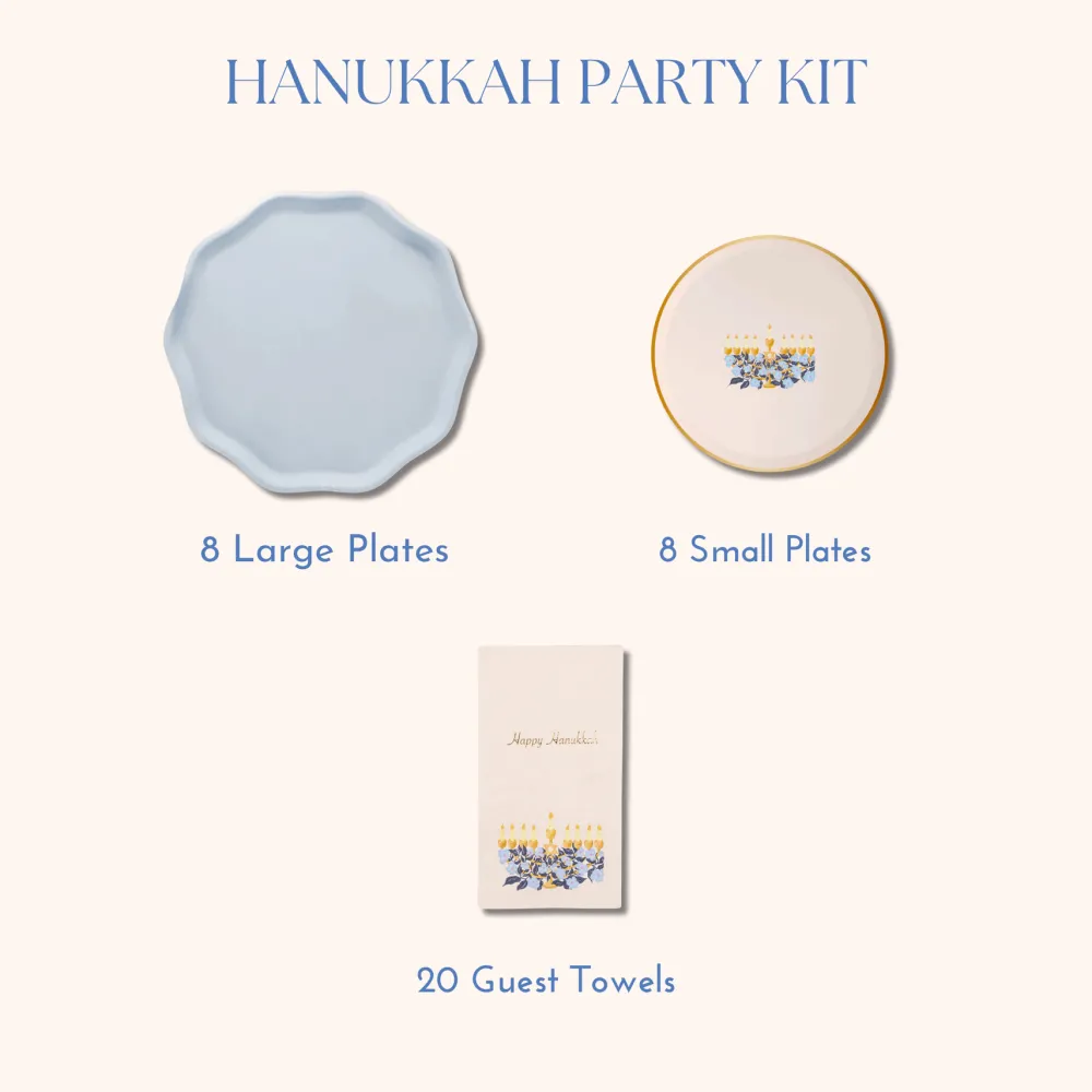 New Bonjour Fete Hanukkah Party Kit