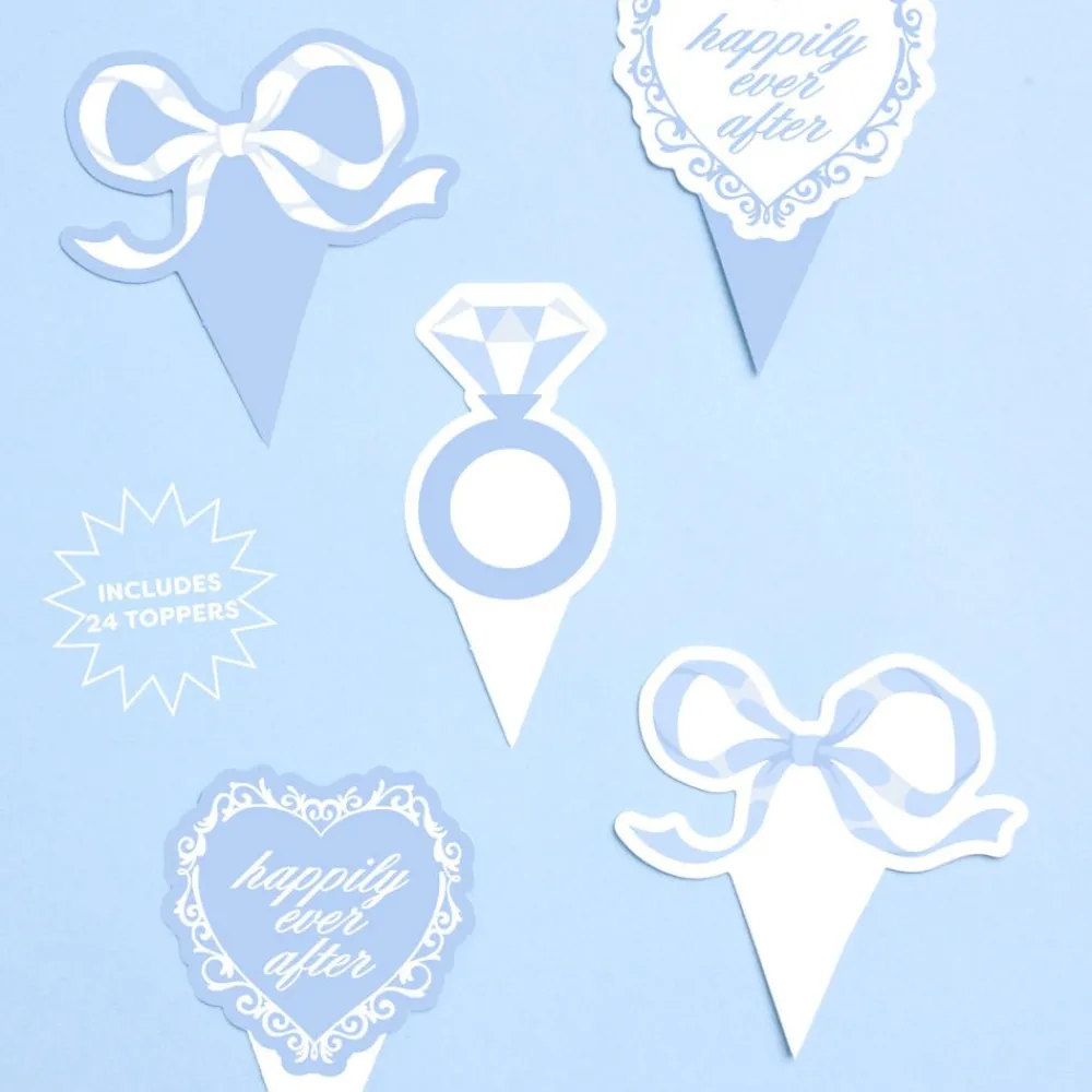 Best xo, Fetti Happily Ever After Cupcake Toppers