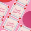 Hot xo, Fetti Happy Birthday Cake Napkins