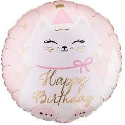 Online THE BALLOON HUB Happy Birthday Cat Foil Balloon