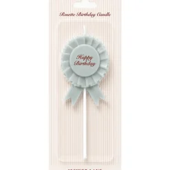 New Sumner Lane Happy Birthday Rosette Candle