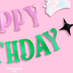 Online xo, Fetti Happy Birthday Witch Banner