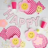 Discount Meri Meri Happy Face Flower Plates