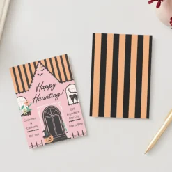 Clearance Bonjour Fete Happy Haunting Digital Party Invitation