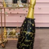 Online Party Deco Happy New Year's Champagne Bottle Balloon