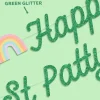 Discount xo, Fetti Happy St. Patty's Day Banner