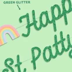 Discount xo, Fetti Happy St. Patty's Day Banner