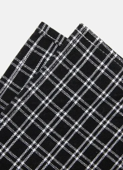 Hot Heather Taylor Home Harrison Plaid Black Napkins