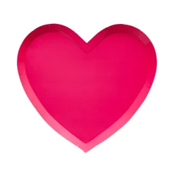 Best Bonjour Fete Haute Pink Heart Shaped Plates