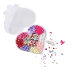 New Two's Company Heart Beads Bracelet Craft Kit