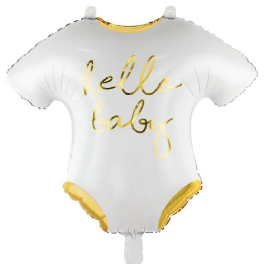 Hot Party Deco Hello Baby Romper Balloon