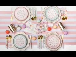 Clearance Bonjour Fete High Tea Patisserie Tower Large Napkins