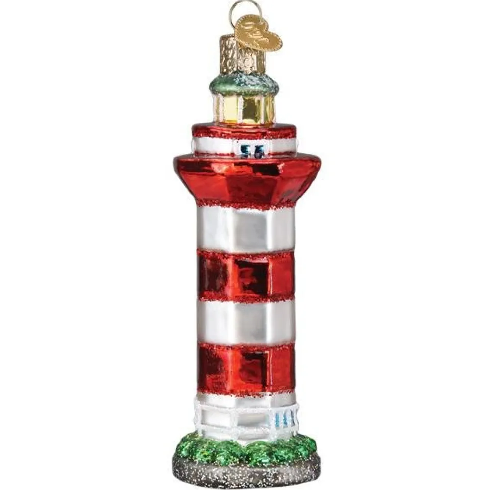Discount Old World Christmas Hilton Head Lighthouse Ornament