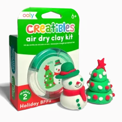 New OOLY Holiday BFFs Air Dry Clay Kit