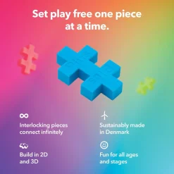 Online Plus-Plus USA Holiday Mix Plus Plus Puzzle Toy