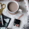 New Steel Mill Gifts Holiday Village Ceramic Mug with Coaster