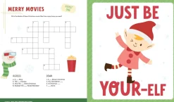 Hot Schiffer Publishing Holly Jolly Christmas Puzzle Book