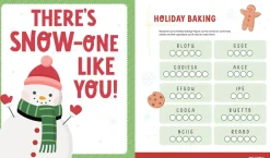 Hot Schiffer Publishing Holly Jolly Christmas Puzzle Book