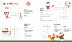 Hot Schiffer Publishing Holly Jolly Christmas Puzzle Book