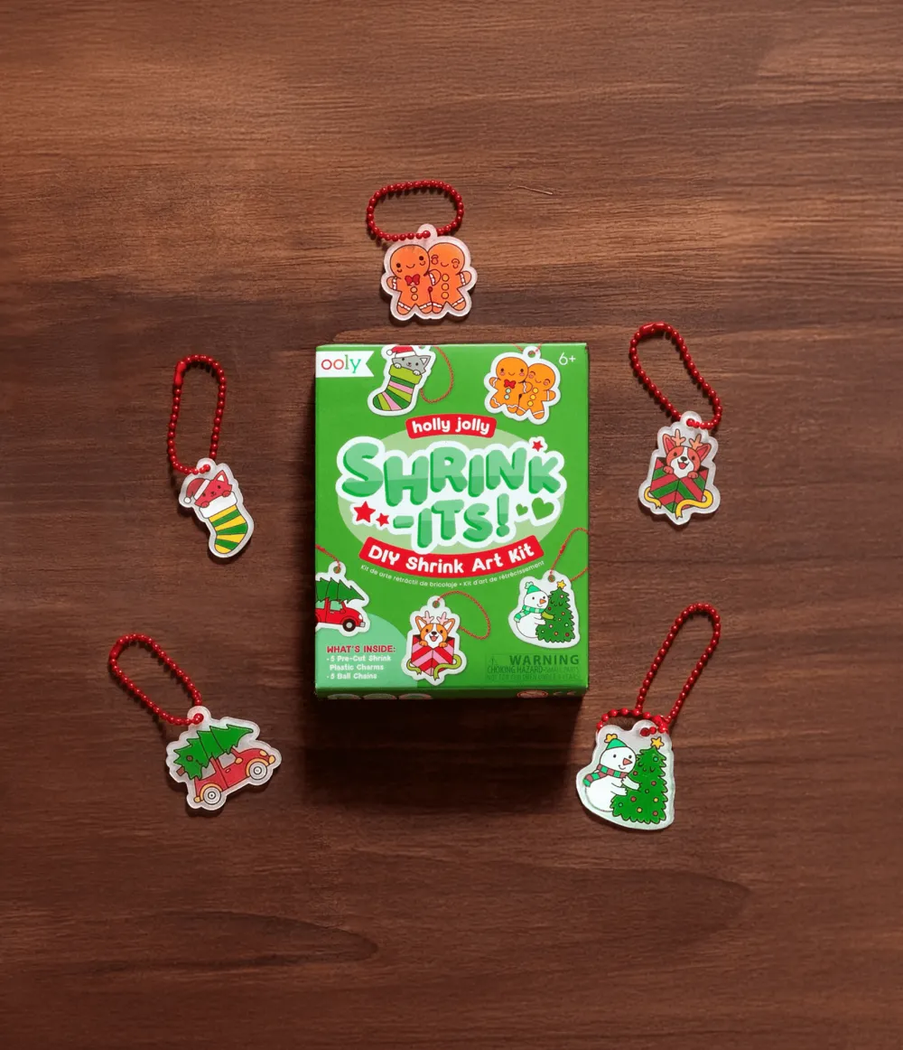 Sale OOLY Holly Jolly DIY Shrink Art Kit