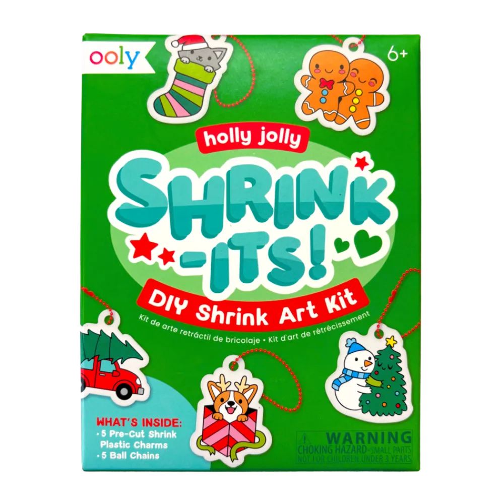 Sale OOLY Holly Jolly DIY Shrink Art Kit