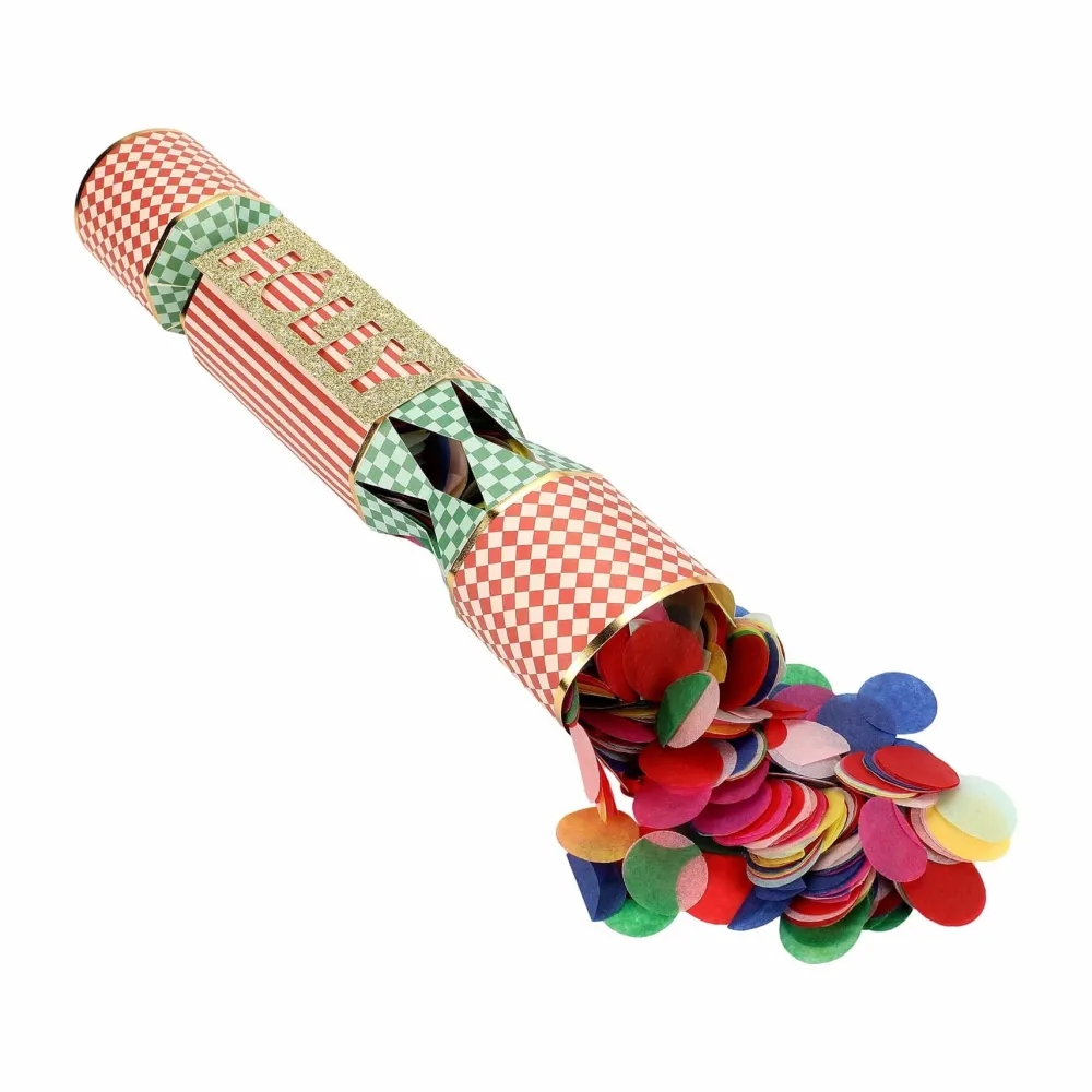 Outlet Packed Party Holly Jolly Holiday Crackers (Set of 6)