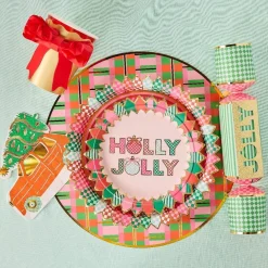 Outlet Packed Party Holly Jolly Holiday Crackers (Set of 6)