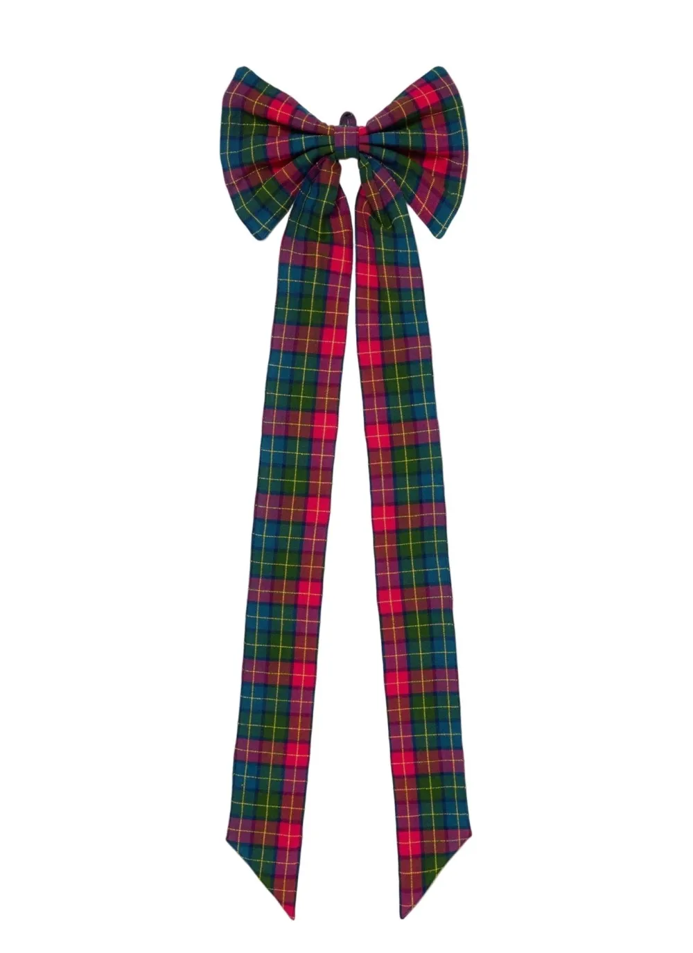 Clearance Heather Taylor Home Holly Plaid Fabric Bow