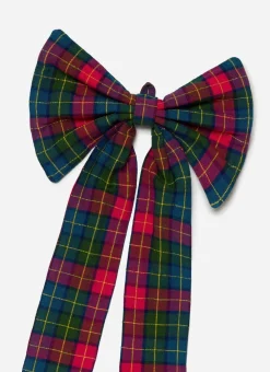 Clearance Heather Taylor Home Holly Plaid Fabric Bow