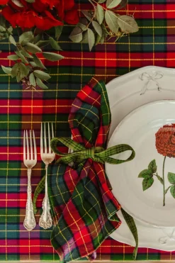 Sale Heather Taylor Home Holly Plaid Napkins