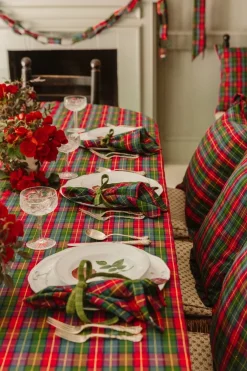 Sale Heather Taylor Home Holly Plaid Napkins