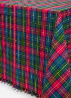 Discount Heather Taylor Home Holly Plaid Tablecloth