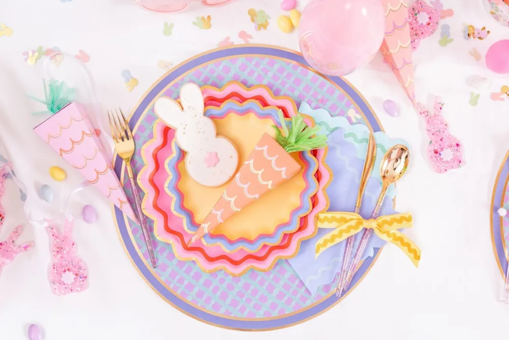 Clearance Packed Party Hoppy Tails Easter Bunny Confetti Mix