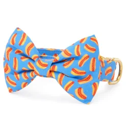 Outlet The Foggy Dog Hot Diggity Bow Tie Collar