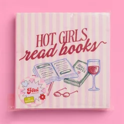 Sale xo, Fetti Hot Girls Book Club Napkins