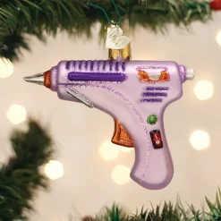 Sale Old World Christmas Hot Glue Gun Ornament