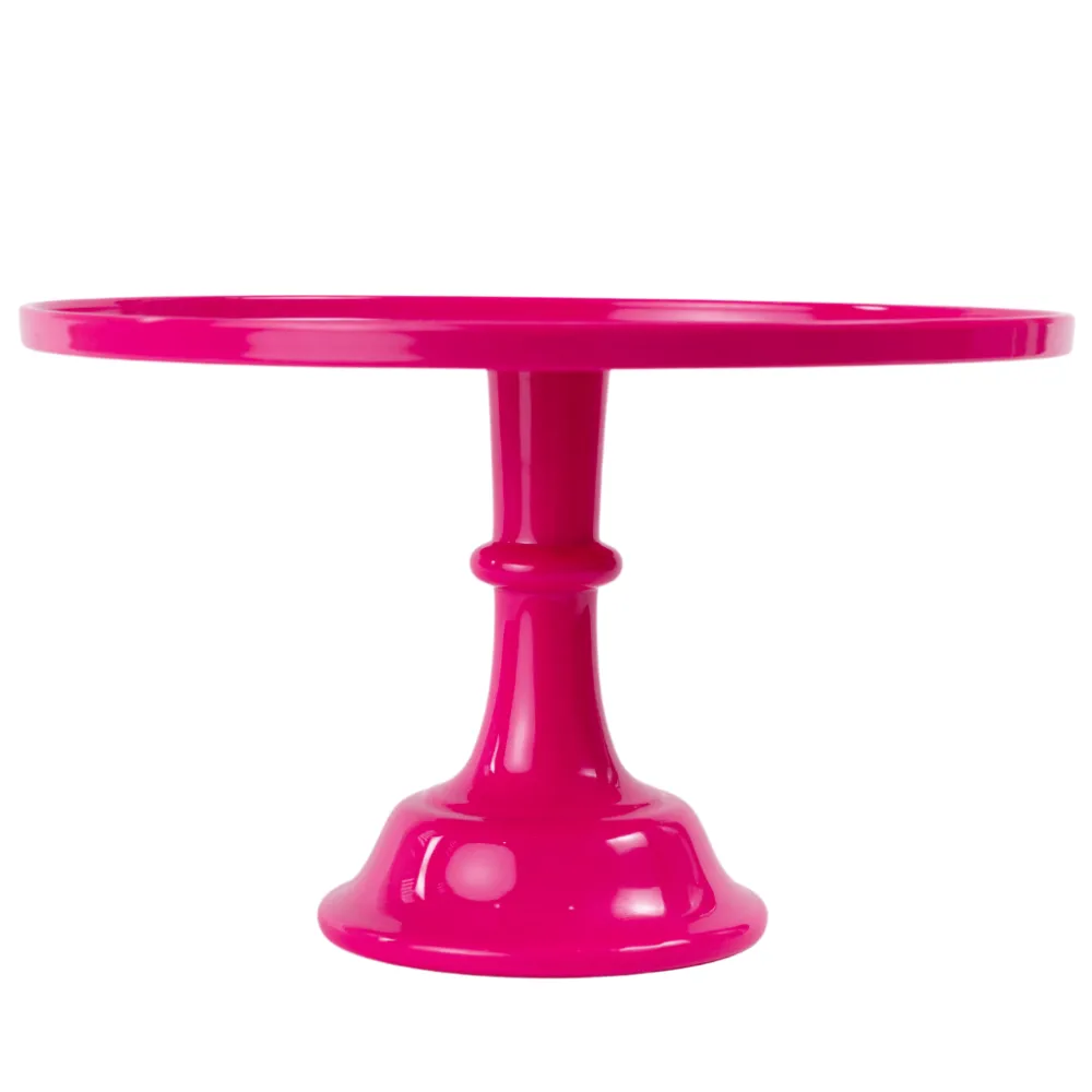 Outlet Sprinkles & Confetti Party Supplies Hot Pink Melamine Cake Stand
