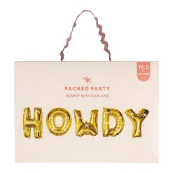 New Packed Party Howdy Darling Balloon Banner
