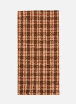Discount Heather Taylor Home Hudson Plaid Sienna Napkins