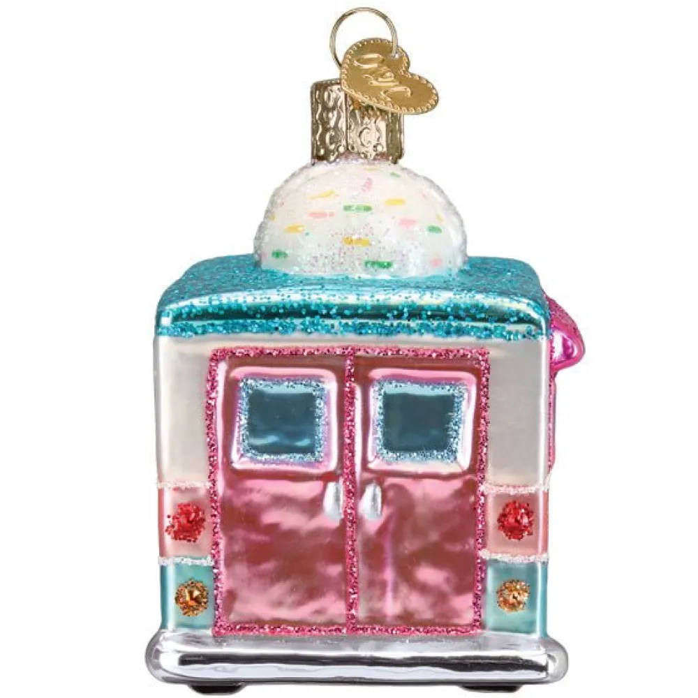 Old World Christmas Ice Cream Truck Ornament