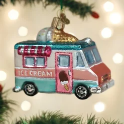 Old World Christmas Ice Cream Truck Ornament