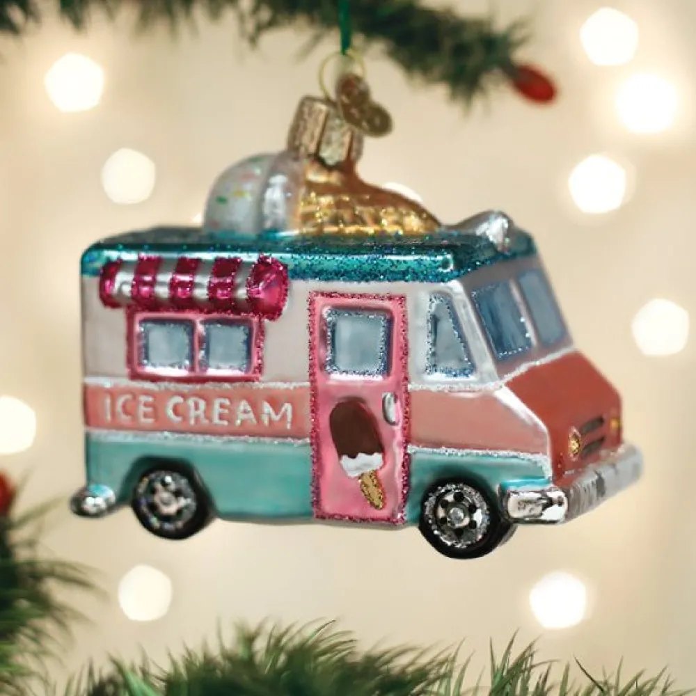 Old World Christmas Ice Cream Truck Ornament