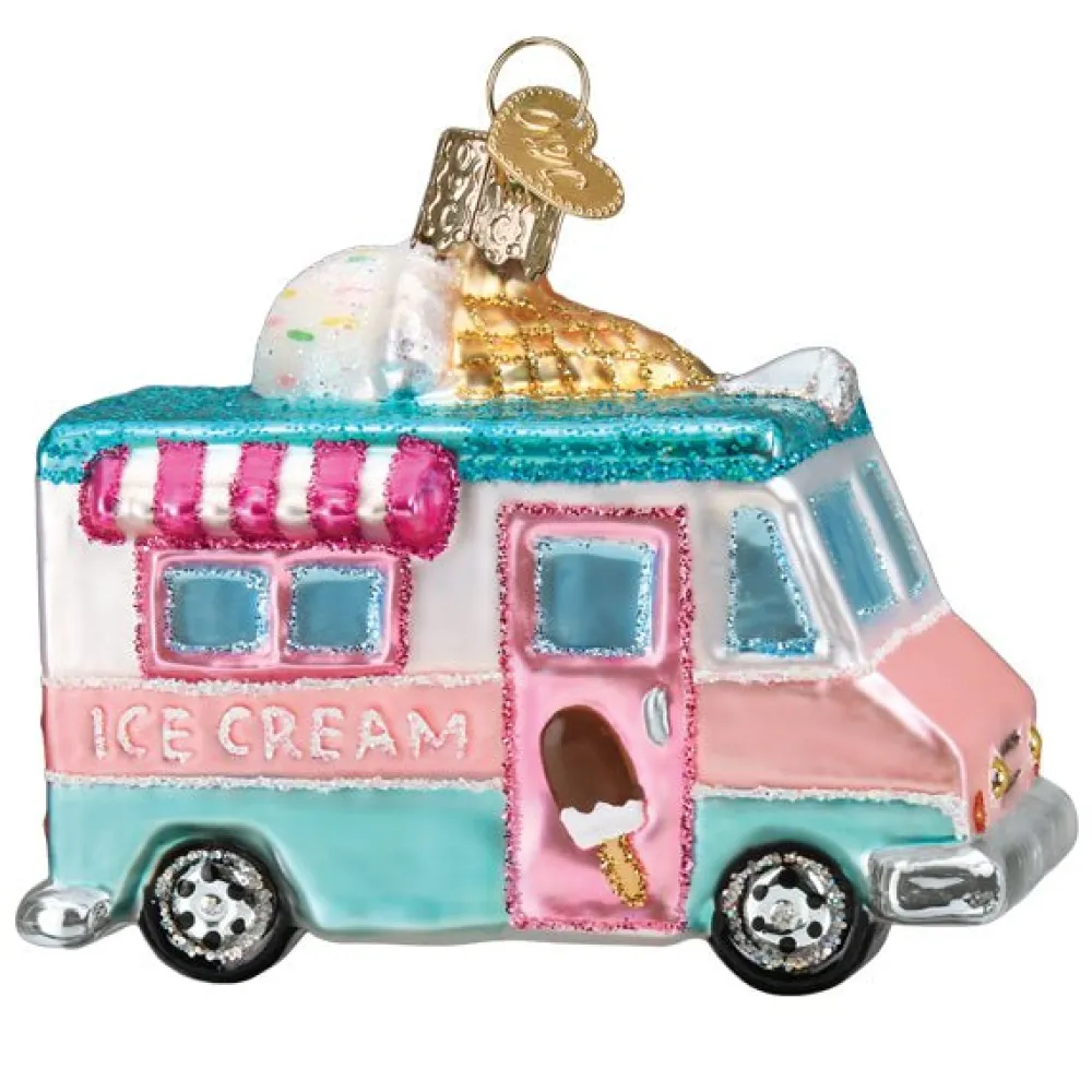 Old World Christmas Ice Cream Truck Ornament