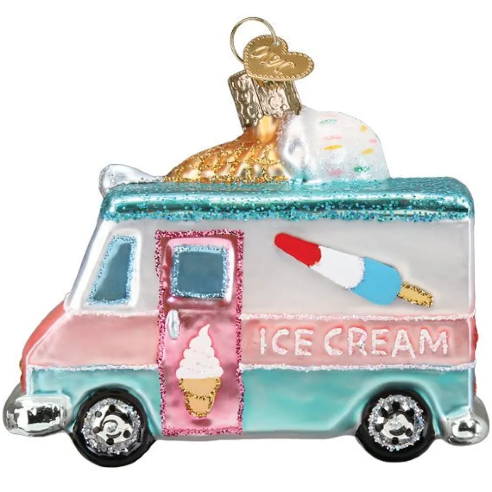 Old World Christmas Ice Cream Truck Ornament