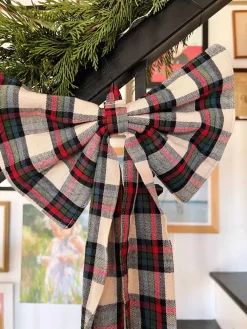 Outlet Heather Taylor Home Idyllwild Plaid Fabric Bow