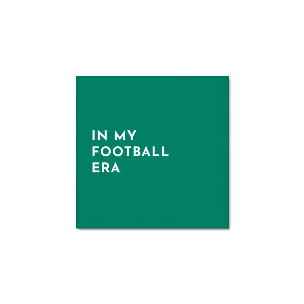 Clearance Bonjour Fete In My Football Era Cocktail Napkins