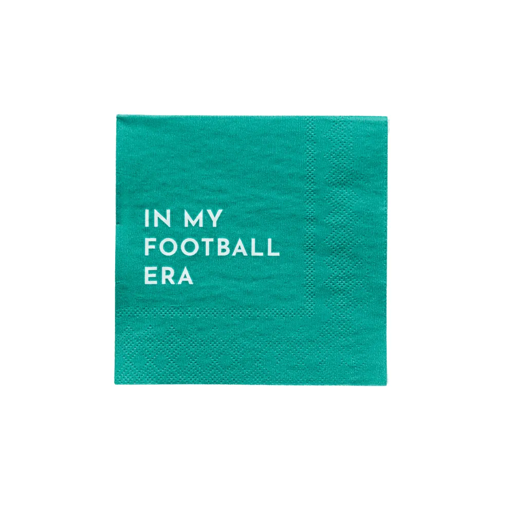 Clearance Bonjour Fete In My Football Era Cocktail Napkins