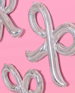 Clearance xo, Fetti Iridescent Bow Balloons Set